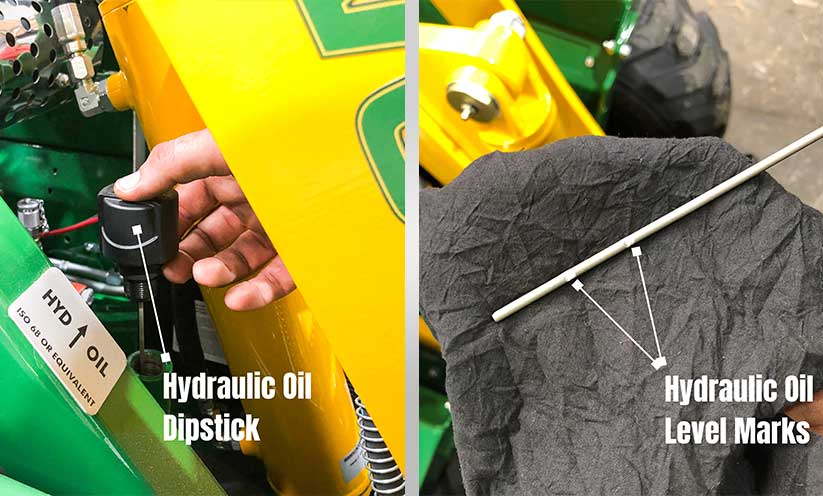 Kanga Loaders Hydraulic Oil Dipstick