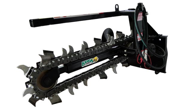Kanga Loaders Trencher Attachment for Compact Utility Mini Loaders